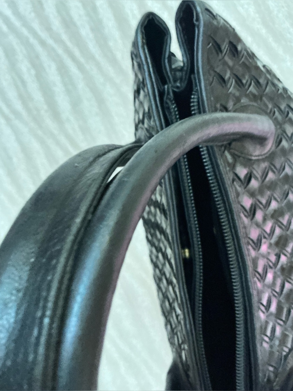 Bally Black Woven Leather Tote Bag | Luxury Italian Handbag - Picture 14 of 14